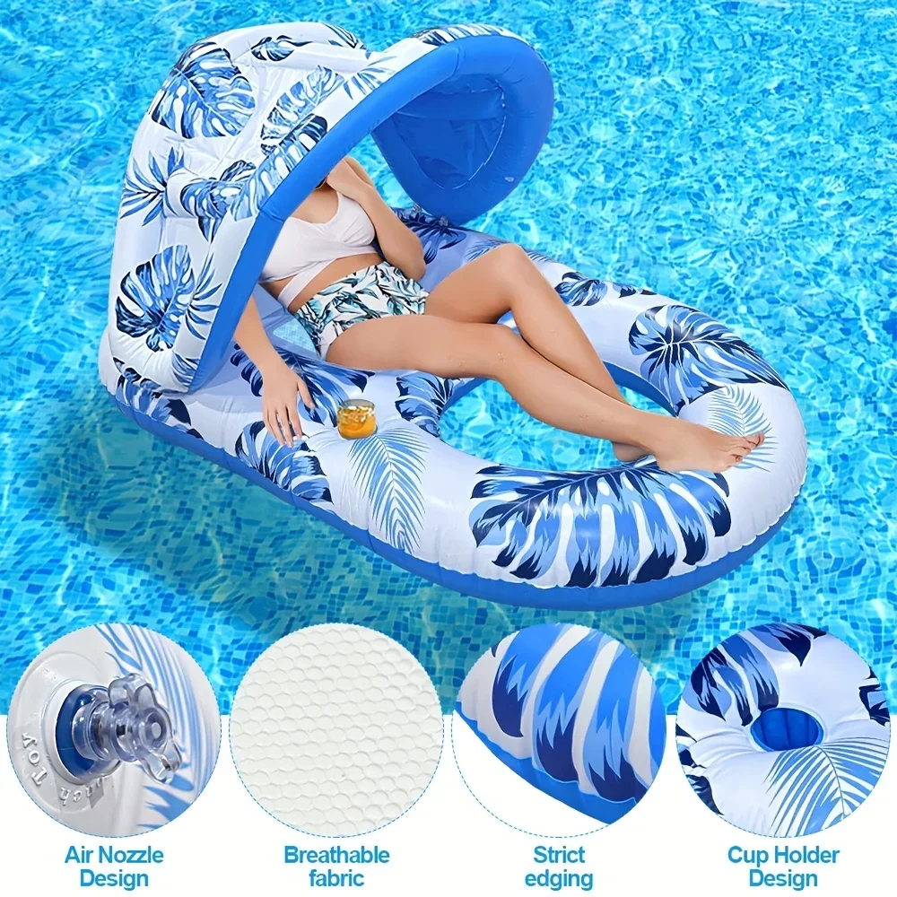 Inflatable Mesh Pool Float: The Ultimate Summer Water Lounger for Comfort, Durability, and Fun