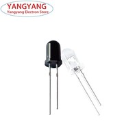 10pcs New LED 5mm Infrared Emitter and IR Receiver Diodes F5 LED Type For Arduino