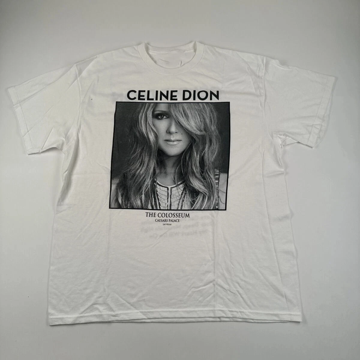 Celine Dion Portrait Graphic Cotton T-Shirt 2026 Summer New Y2k Fashion Men's Clothing Women's Vintage Music Commemorate T Shirt