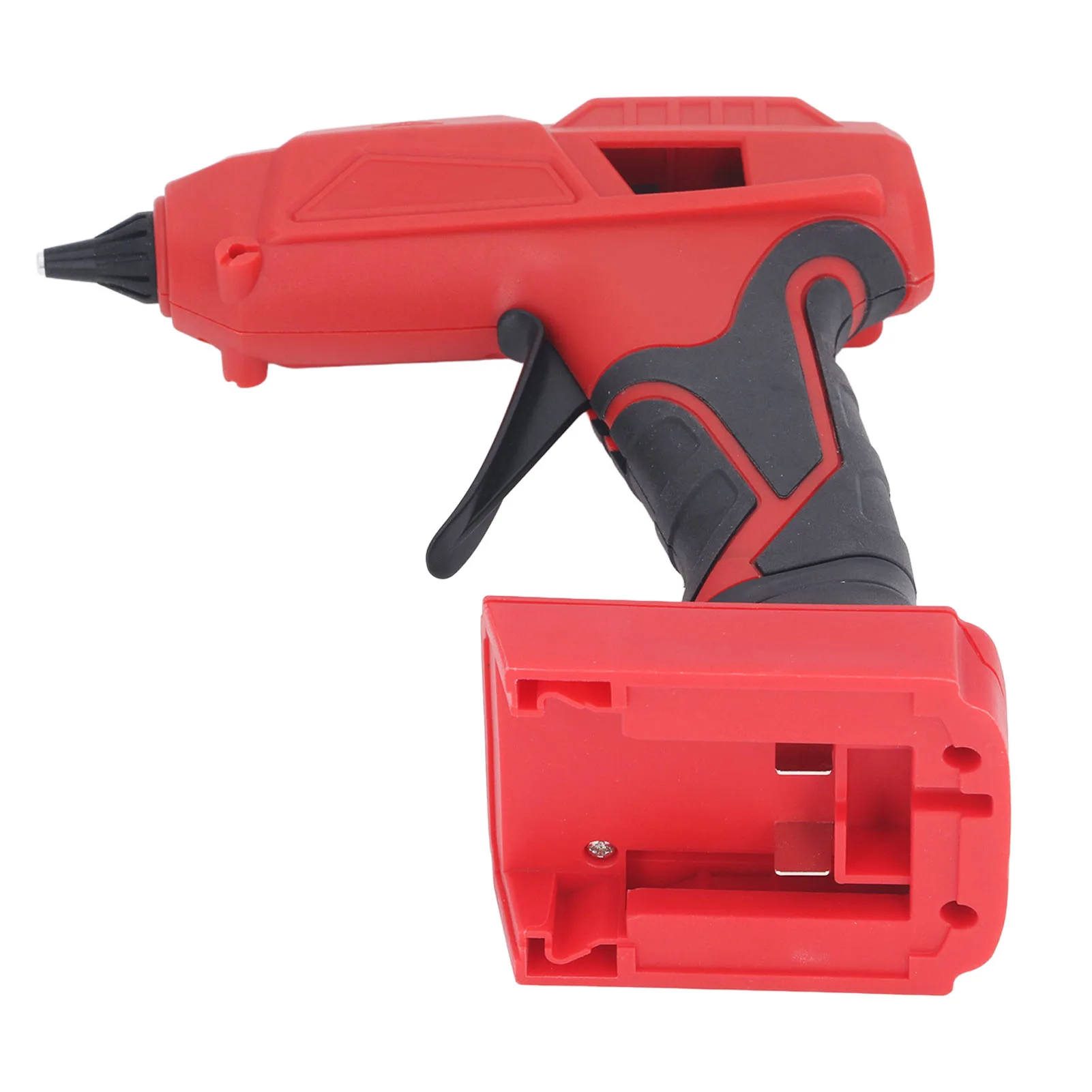 Handheld Power Glue Gun Good Compatibility Rubberized Handle Safe Wide Application Cordless Hot Glue Gun for Packaging Sealing