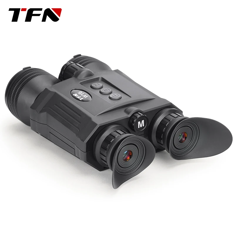 Tfn wy6 eletrônico anti-shake laser variando binóculos embutidos wifi telefone celular sincronizado visualização binóculos de visão noturna