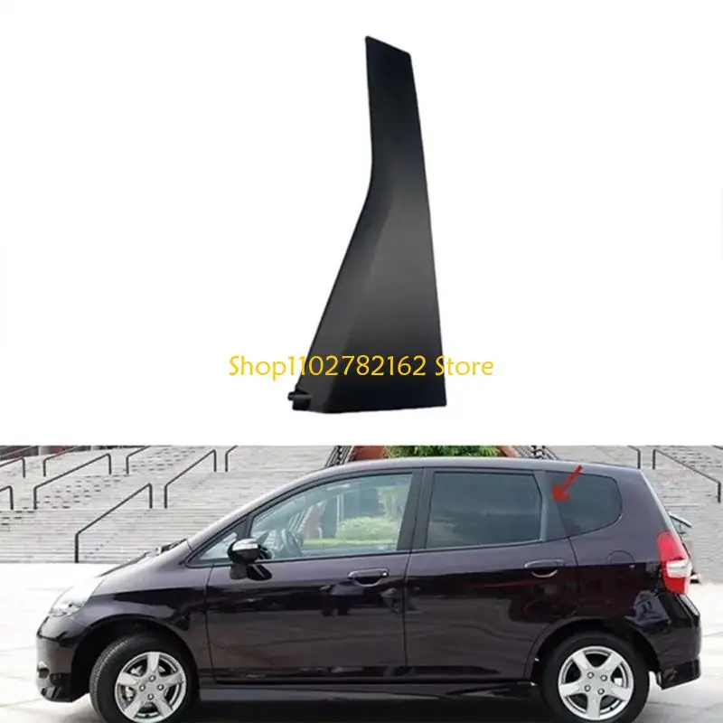 

547B Left/Right Rear Door Outer Pillar Garnish Trim Panel Auto Accessories Easy Installation Trim Panel for FIT GD1 GD3