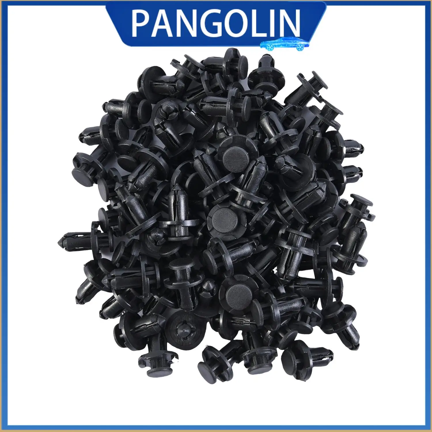 

PANGOLIN 100PCS Bumper Fender Clip Retainer Fastener Rivet Kit For Subaru 90914-0007 Interchange A21420 For Forester Impreza