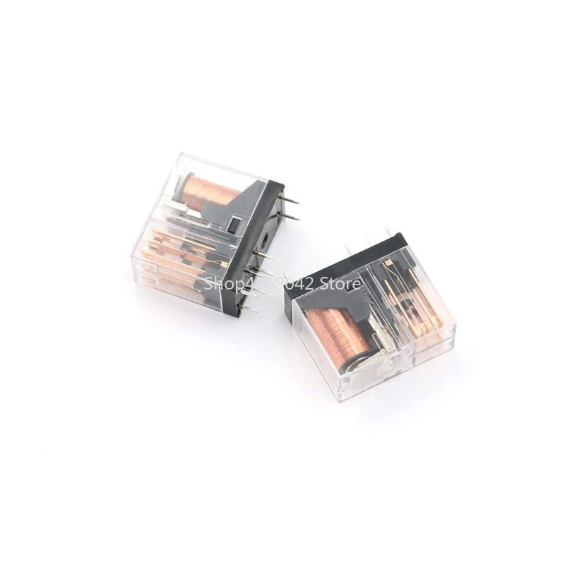 2pcs Relay G2R-2-5VDC G2R-2-12VDC G2R-2-24VDC  Power Relays 5V/12V/24V 5A 8Pin