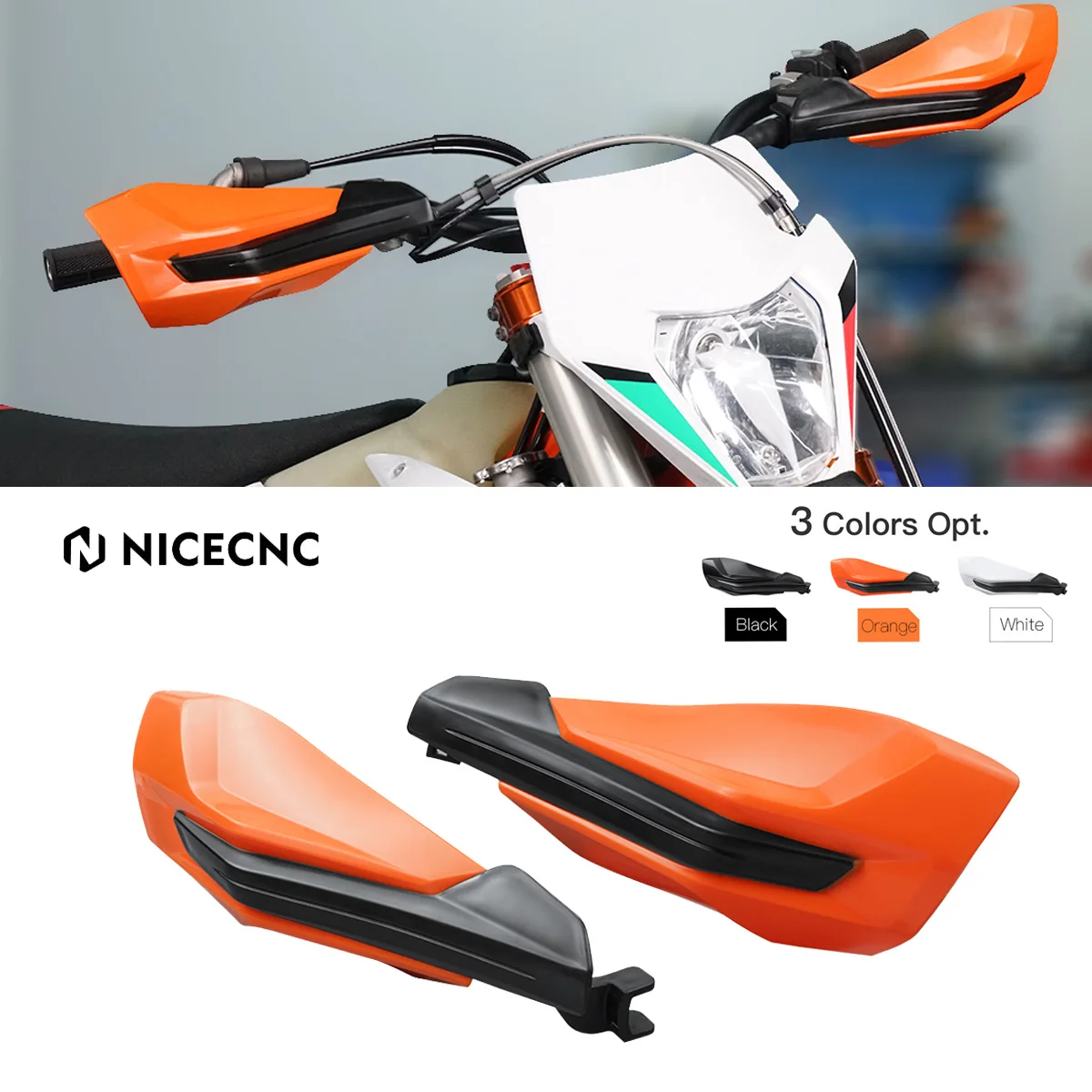 

For KTM EXC 300 EXC EXCF SX SXF XC XCF XCW TPI Six Days 125 250 300 350 450 500 2014-2023 Motorcycle Handlebar Guards Protector