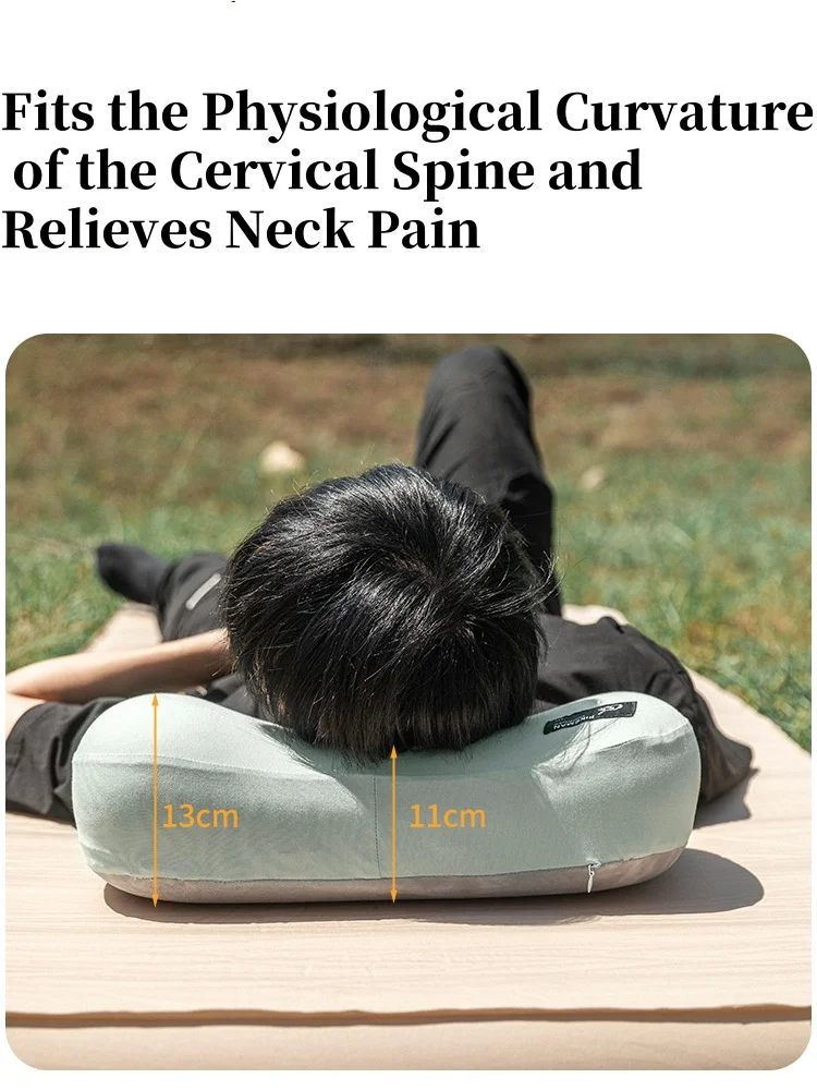 Memory Foam Pillow Outdoor Camping Travel Cervical Pillow Portable Lunch Break Pillow Slow Rebound Memory Pillow - view 4