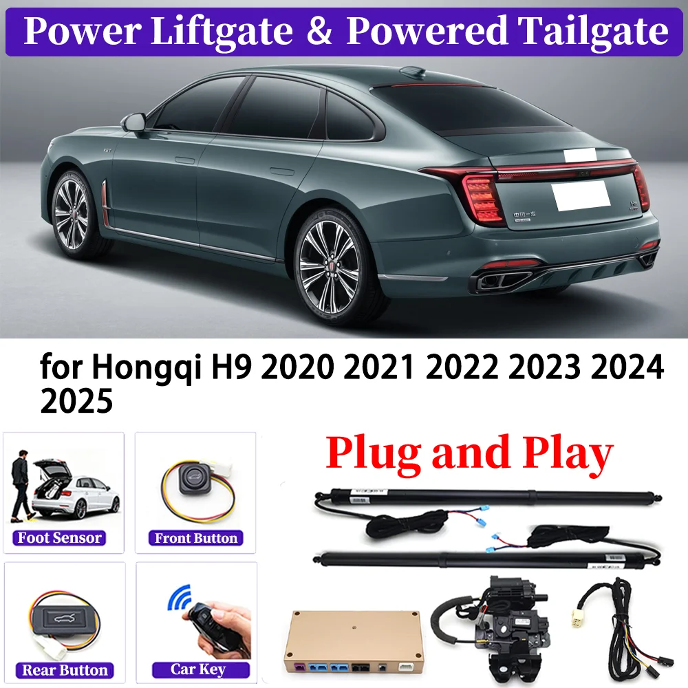 

for Hongqi H9 2020 2021 2022 2023 2024 2025 OEM Upgrade Car Automatic Power Liftgate Kit Smart Auto Electric Tailgate System