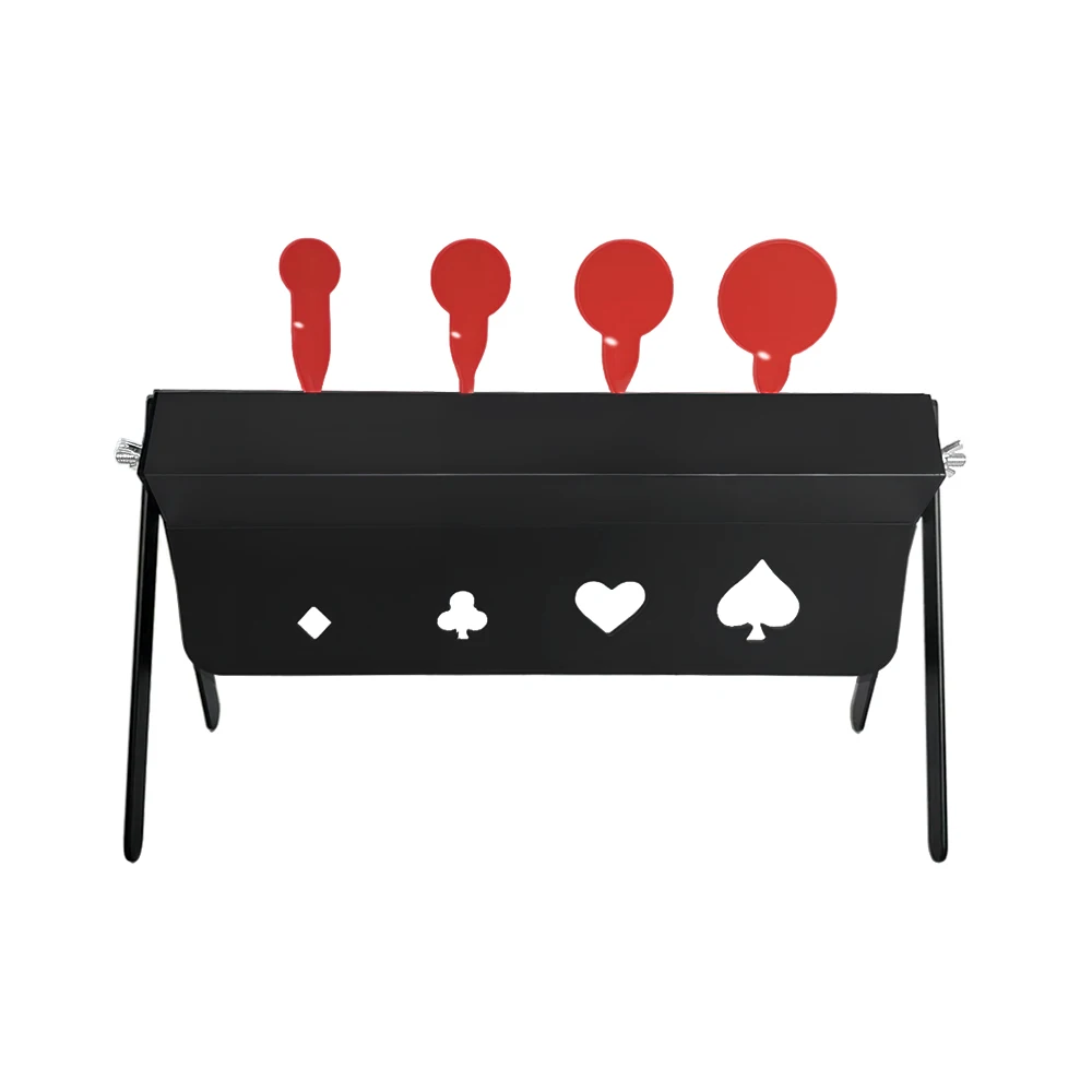 

Metal Targets for Shooting Practice, Various Sizes Available, Durable 3mm Thickness Design, Ideal for Indoor Use Poker Style