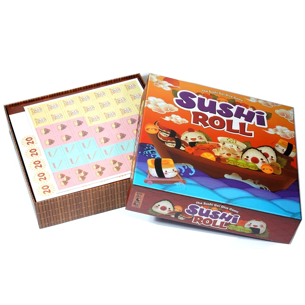 Gamewright Sushi Roll Board Game The Sushi Go! Dice Game Multi colored