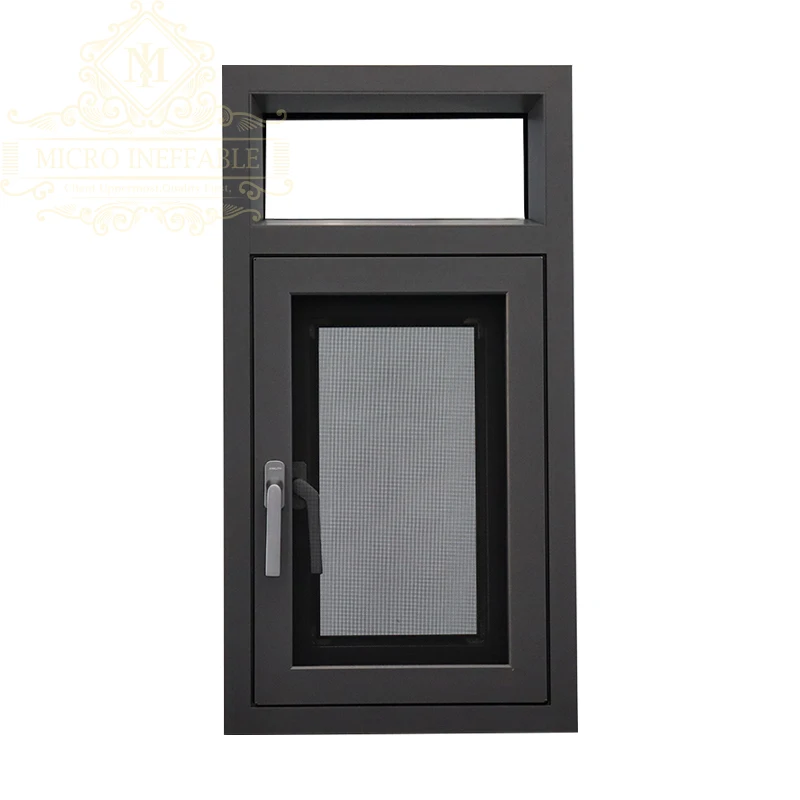 Superior Quality Simple Design Double Glazed Aluminum Aluminum Casement Windows