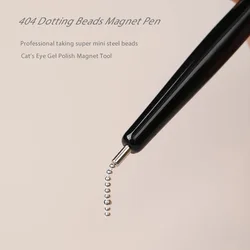 Easy-Dotting Tiny Iron Beads Magnet Pen Neo Taking Steel Ball Tool Style Cat's eye Gel Polish Magnetic Manicure Toolpen 404Nails