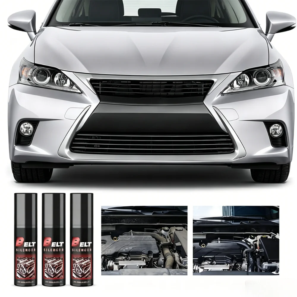 Car Engine Belt Dressing Automotive Prolongs Belt Life Automotive Belt Noise Reduction Maintenance Agent Spray Car Accessories view 2