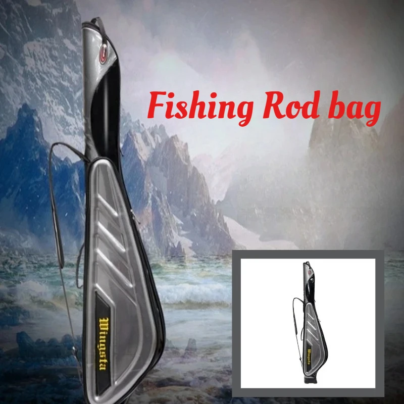 Multi-functional Outdoor Fish Rods Storage Bags Thickened Portable Fishing Tackle Gear Tools Bag Lightweight Fishing Equipment