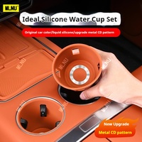 For Li Auto Lixiang L9 L8 L7 L6 2024 Cup Holder Mat Silicone,Non-Slip,Scratch Proof,Noise Reducing,Car Accessories