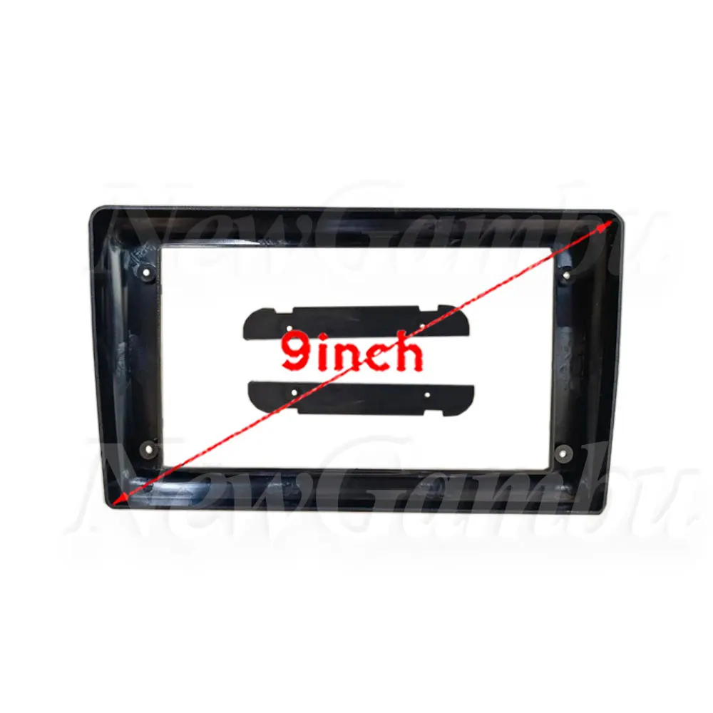 9 inch For TOYOTA PICNIC 2001-2002 IPSUM 2001-2009 Frame No Cable Audio Adaptor Dash Trim Kits Facia Panel Radio screen 2 Din