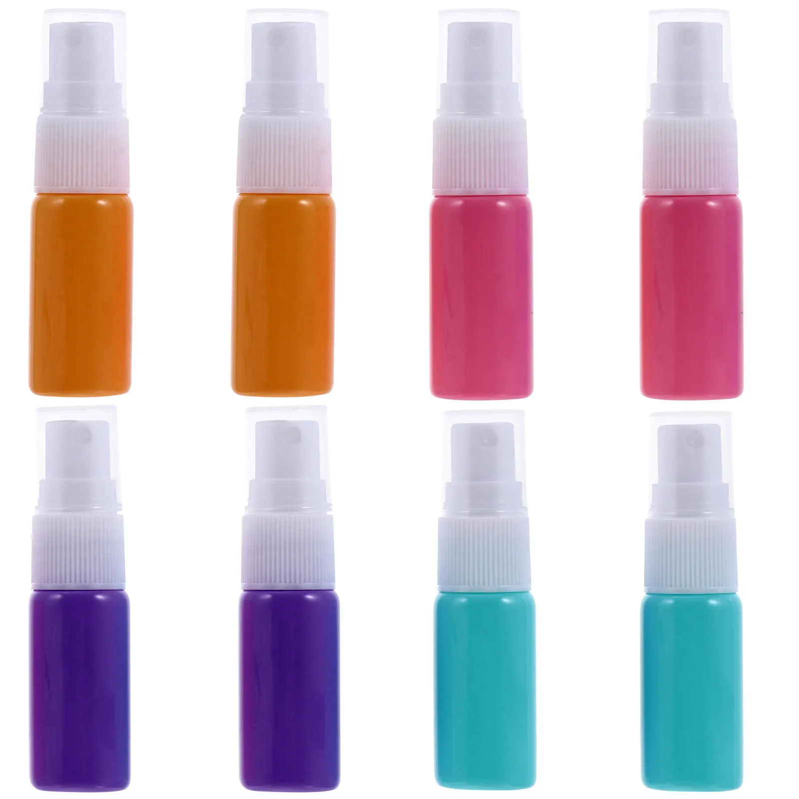 

8Pcs 10ml Glass Travel Bottles Portable Reusable Essential Oil Spray Bottles Compact Makeup Dispensers Essential Oil Bottle