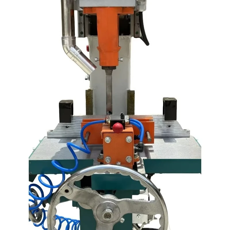 Automatic woodworking square hole round hole punching machine woodworking mortise machine