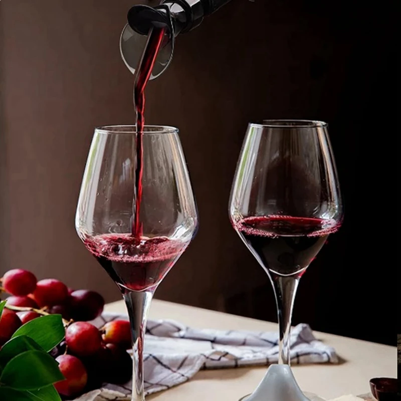 Wine Pourer Fast Wine Decanter Red Wine Preservation Stopper Bottle Stoppers Bar Tools Petal Shape Dispenser Easy To Use image 5