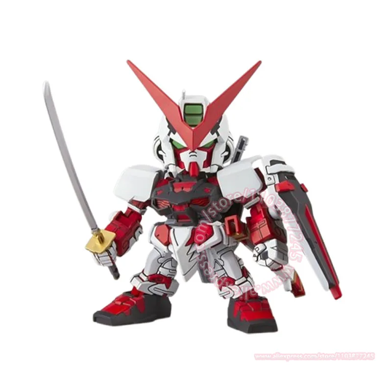 BANDAI SD EX-STANDARD MBF-P02 GUNDAM ASTRAY RED FRAME Assembled Model Children's Toys Animation Peripheral Birthday Present