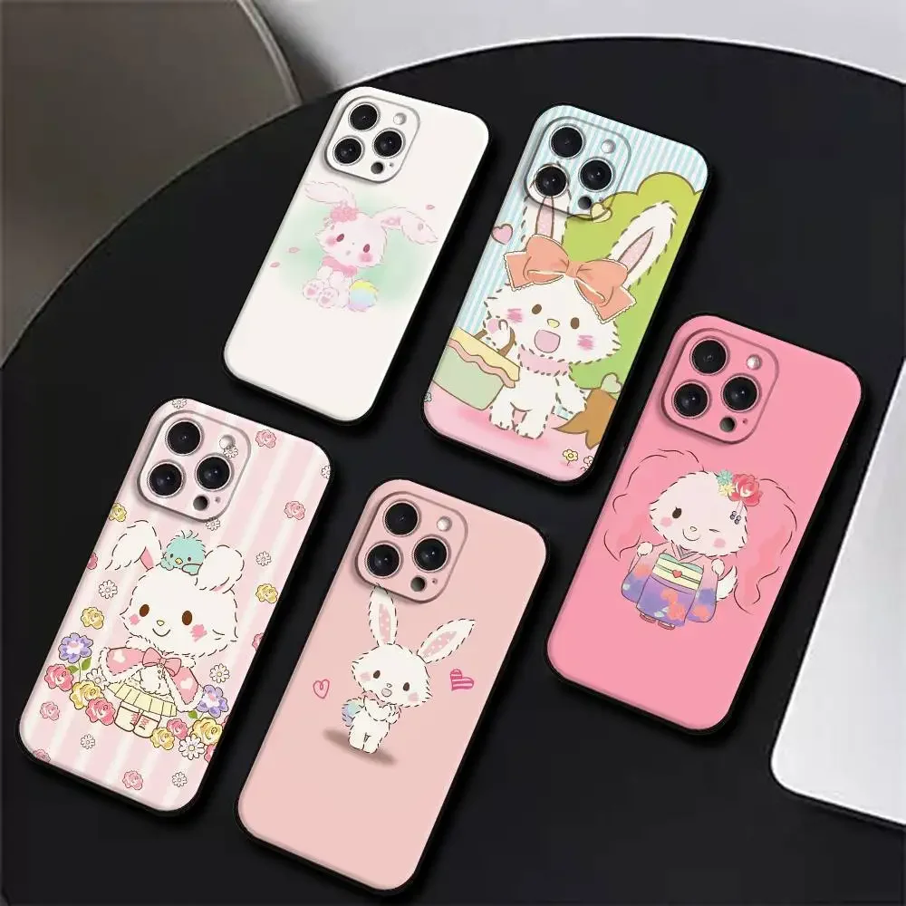 Wish Me Mell Handyhülle für iPhone 17, 16, 15, 14, 13, 12, 11 Plus, Pro, Max, XR, XS, X, 7, 8 Plus, Mini Schwarzes Silikon Weich