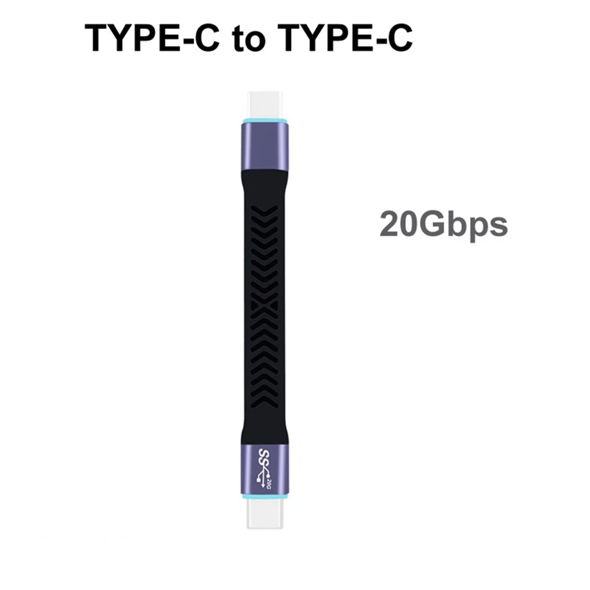 Type-C Cable Type-C to Type-C Cable USB3.2 Gen2 20Gbps Data Cable_N34R