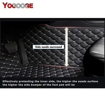 YOGOOGE zakázkové autokoberce pro Toyota Yaris Vios Vitz, autokoberce, autopříslušenství 6 nejlepší prodej Koberce pro Toyota Vitz - №6