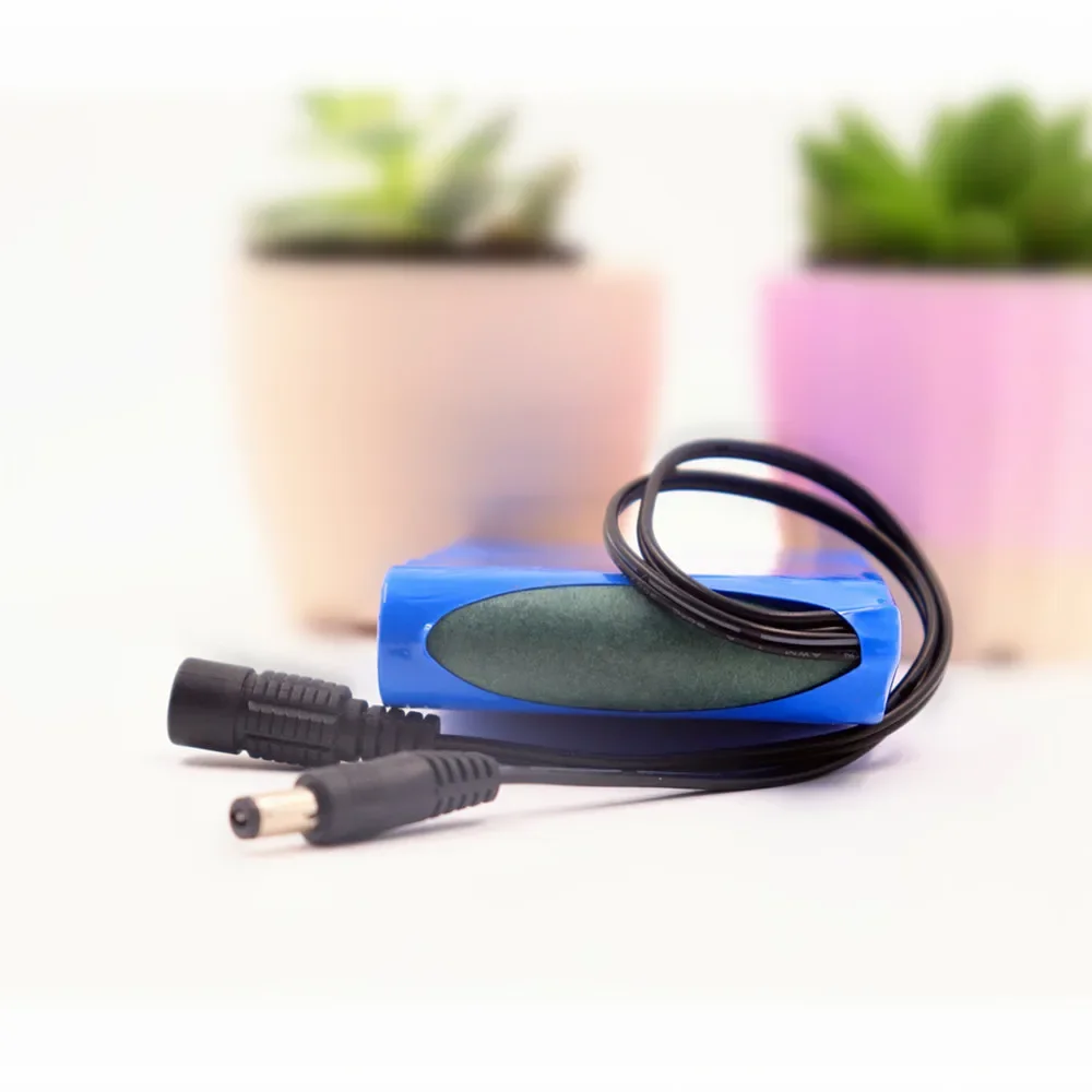 Portable 12V 20Ah 30000mAh Lithium Battery Pack for CCTV Camera, Monitor, Car Van RV, Solar Power, Charger Included