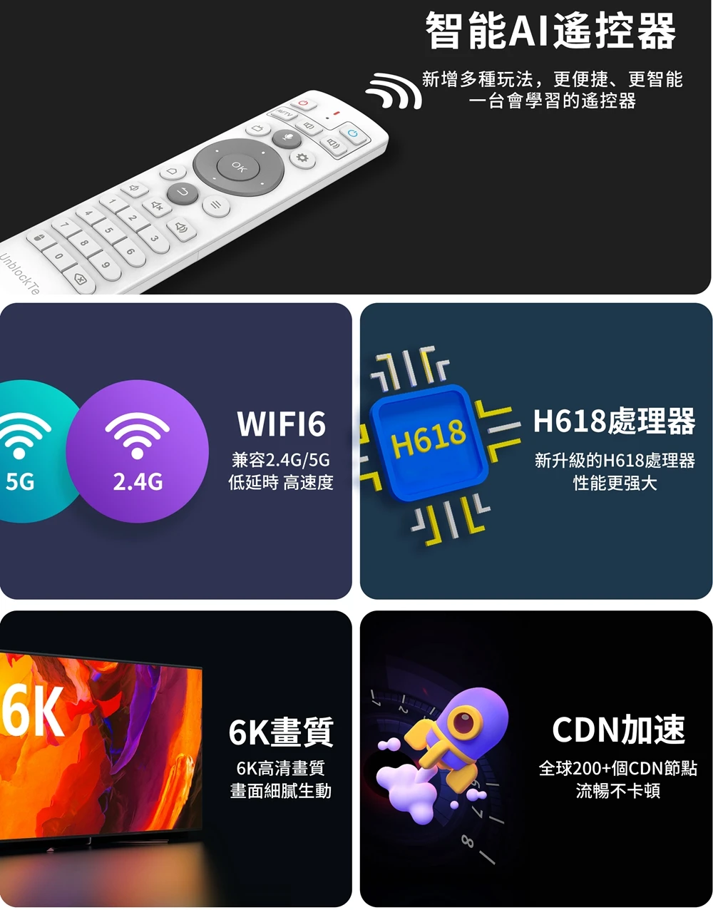 Unblock Tech-Unblock Tech UBOX11 Japão UBOX 11 Coréia Nova caixa preta oficial, usuários chineses globais, 2024, nova chegada