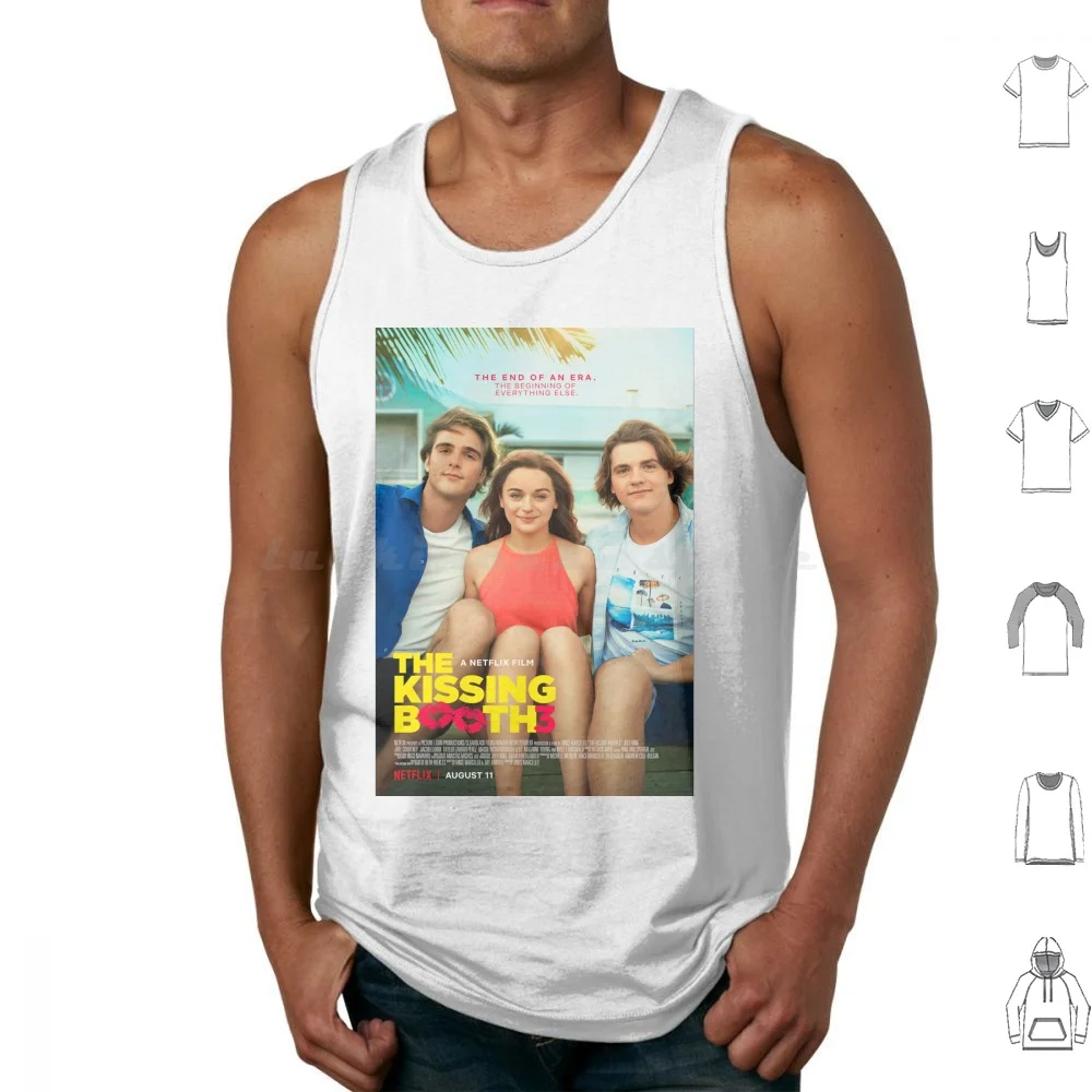 The Kissing Booth 3 ( 2021 ) Tank Tops Vest Sleeveless Movie Film Cool Kissing 2020 2021 Legend Love Romance Trend