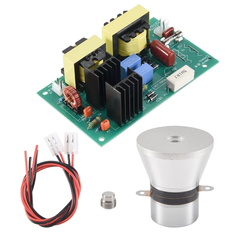 100W 28Khz Ultrasonic Cleaning Transducer Cleaner High Performance +Power Driver Board 220Vac Ultrasonic Cleaner Parts