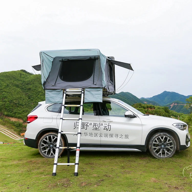 for Outdoor Automatic Roof Top Tent Side Opening Hard Shell for SUV Truck Jeep and Car Camping for SUV Truck Jeep Car Camping