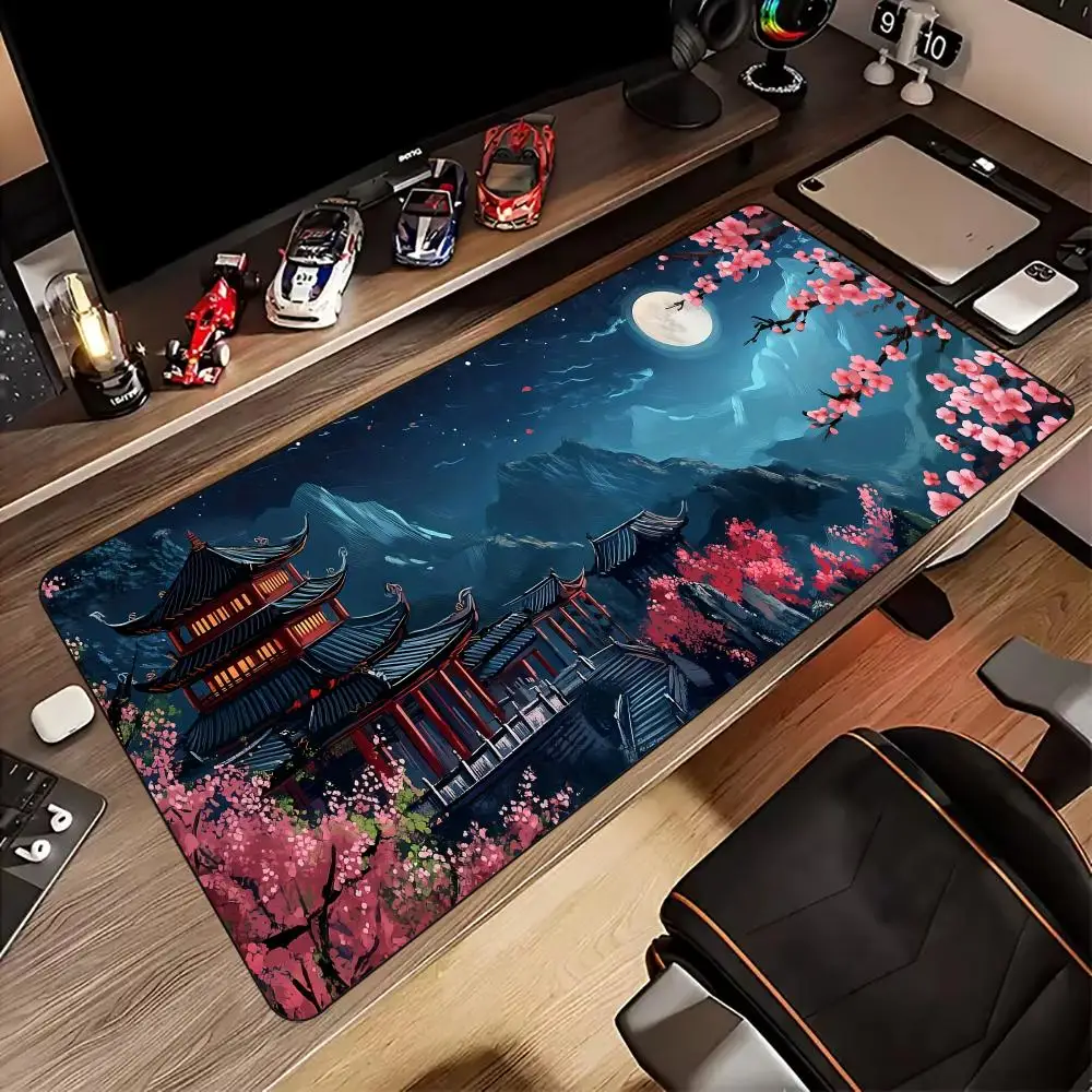 

Digital art Romantic landscape theme Mouse Pad rubber anti-slip Desk Mat pc accessories Game mat Extended pad Desktop decoration