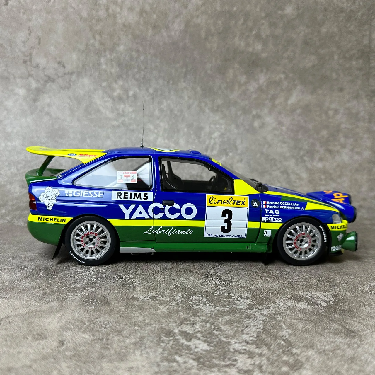 OTTO 1:18 FORD ESCORT RS WRC 1996  Rally car model Car model Send to a friend Holiday gift