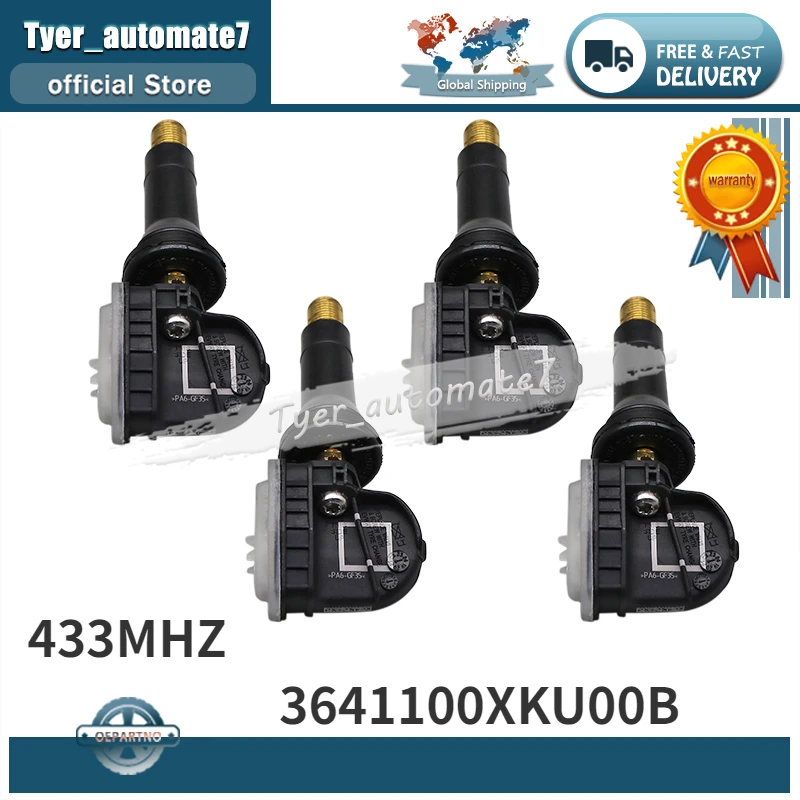 

Датчик давления в шинах TPMS 433 МГц 3641100XKU00B для Great Wall Haval