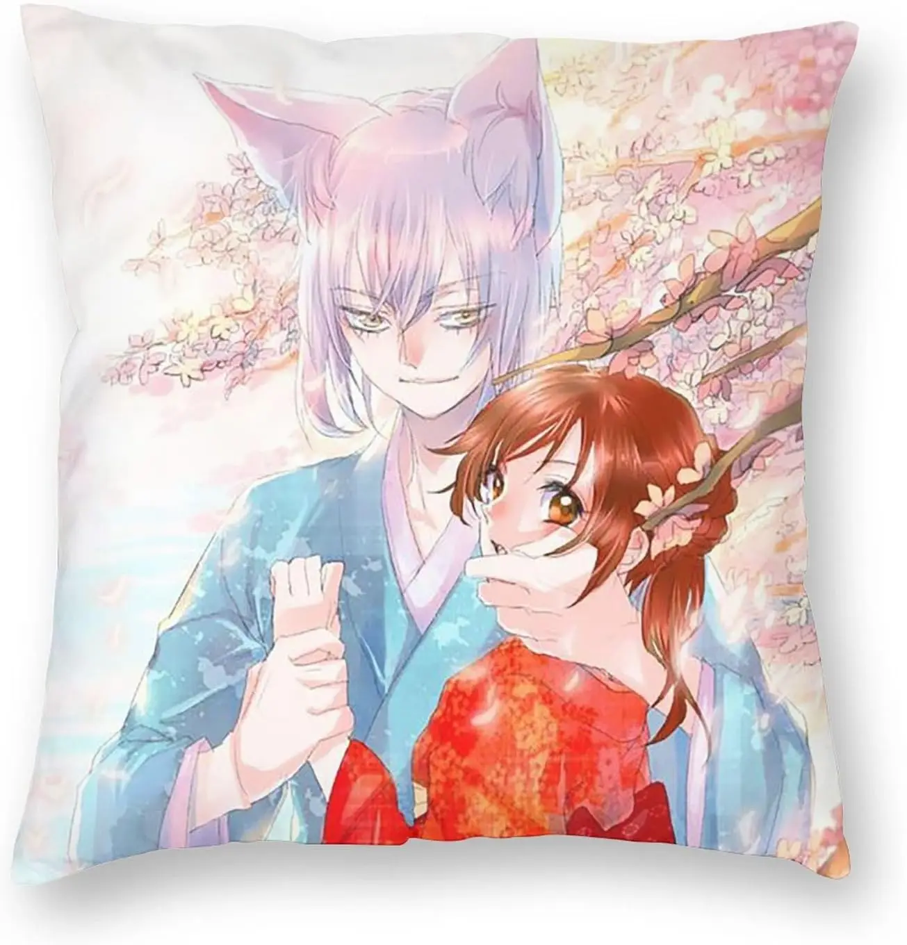 Kamisama Kiss Throw Pillow Covers Pillowcases Square Anime Decorative Covers Cushion 16