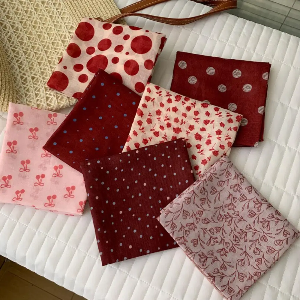 البولكا نقطة الطباعة وشاح مربع النمط الفرنسي تنوعا الشعر وشاح عصابة رأس عصابات الرجعية هيرباند الحجاب شال التفاف عمامة