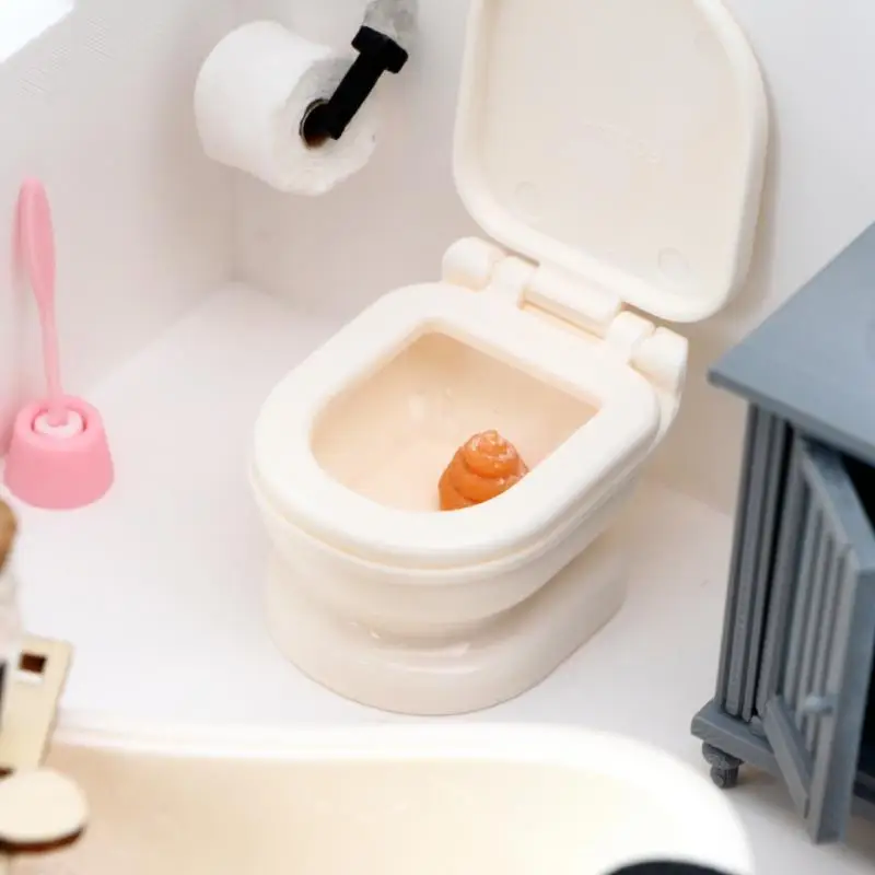 Rechargeable Electric Mini Washing Machine 1/12 Scale Dollhouse Model Home Decor Toy Gift For Kids
