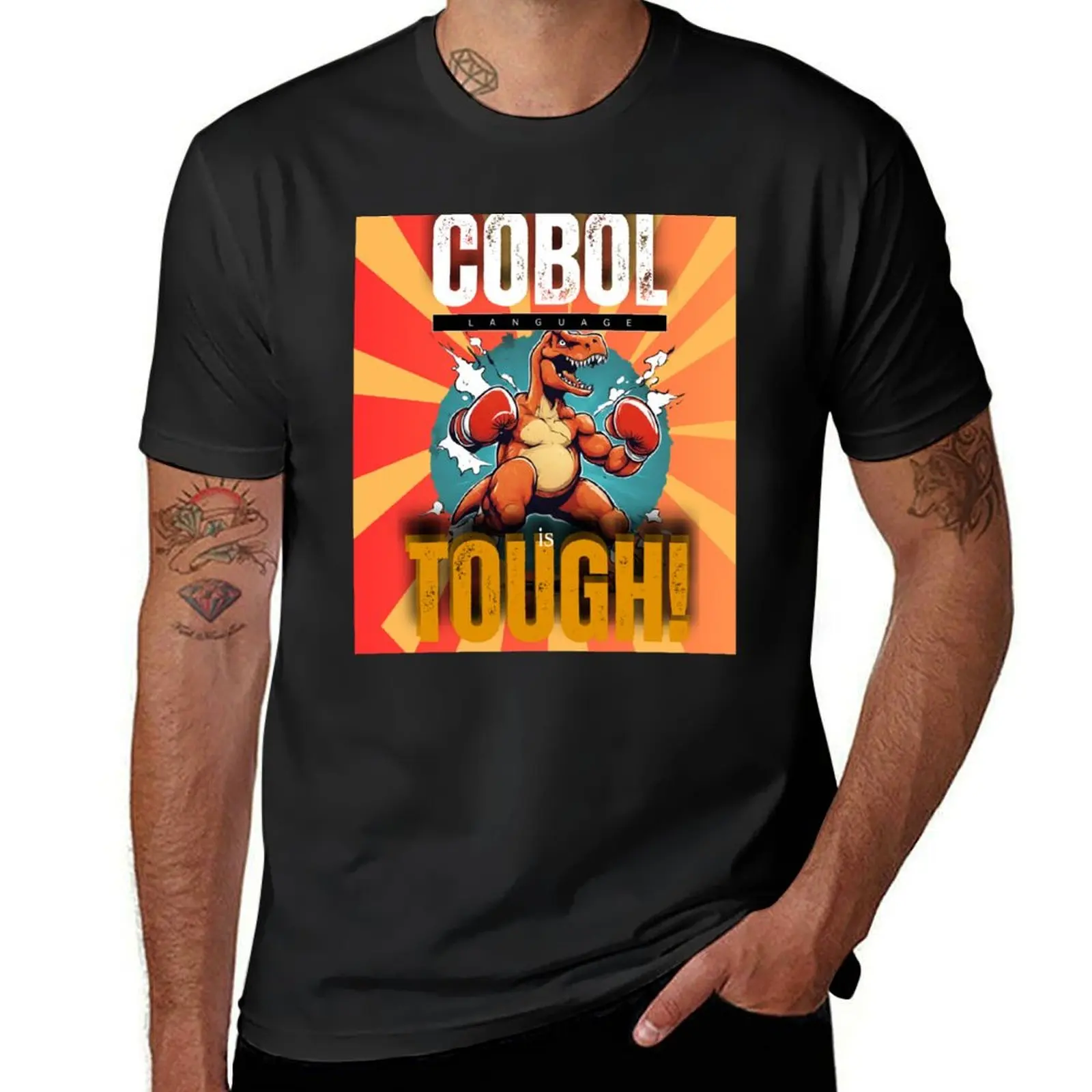 

Cobol Language is Robust T-Shirt sublime plus size tops blacks Aesthetic clothing plain t shirts men