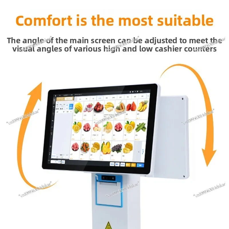 Intelligent Ai Product Recognition Fruit Store Cashier Weighing Machine Fruit and Vegetable Deli Food Snacks Convenience Store