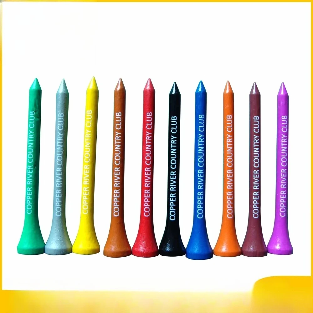 سعر المصنع متنوعة 70 مللي متر 83 مللي متر خشبية/الخيزران جولف تيز شعار مخصص وتجارة الجملة بالجملة السائبة #6