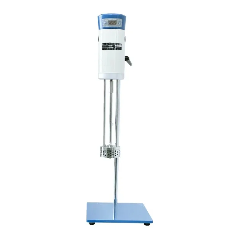 Lab Portable Small Scale Capacity Disperser Homogenizer Cosmetic Emulsifier High Shear Mixer With Digital Display