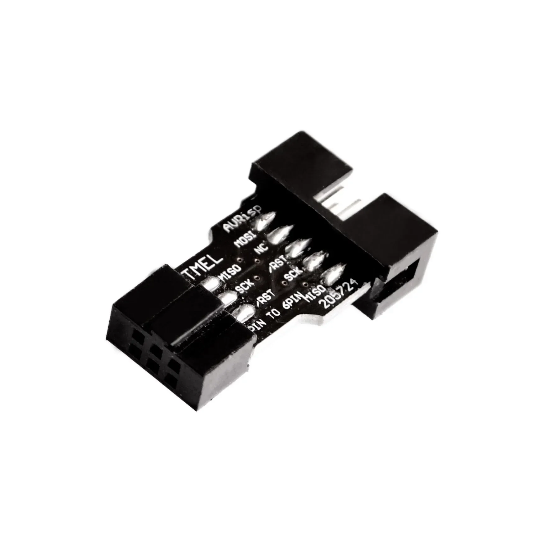 Для AVRISP MKII USBASP STK500 10-контактный на 6-контактный адаптер, высокое качество Для AVRISP MKII USBASP STK500 10-контактный на 6-контактный адаптер, высокое качество