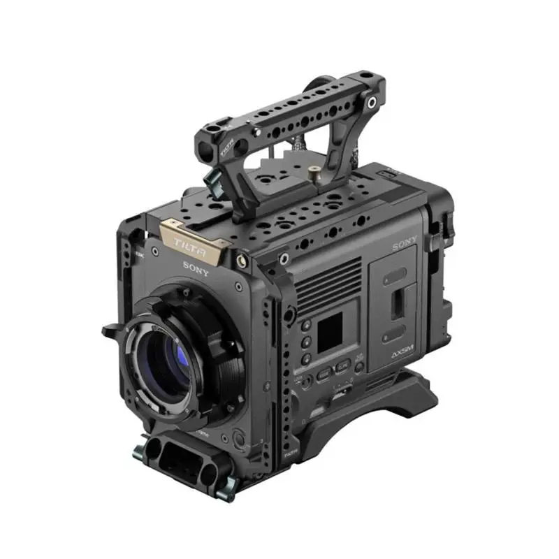 Gaiola de câmera TILAT ESR-T15-V para Sony Veneza 2 Veneza 1V-Mount e placas de bateria de montagem