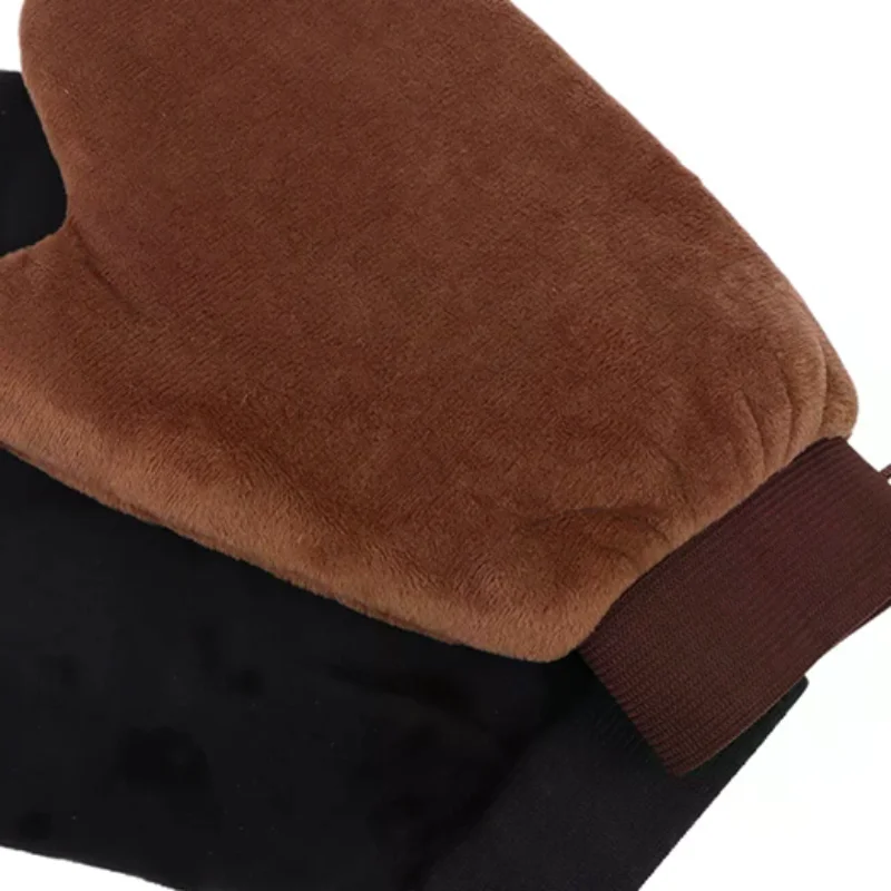 NEW 1Pcs Finger Glove Reusable Body Self Tan Glove Applicator Tanning Gloves Cream Lotion Mousse Body Cleaning Glove Self Tanner