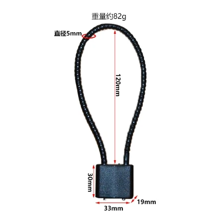 

Heavy Duty Steel Cable Key for Scooter Basket Cabinet Door Bike Trunk Storage Security Padlock Wear Resistant