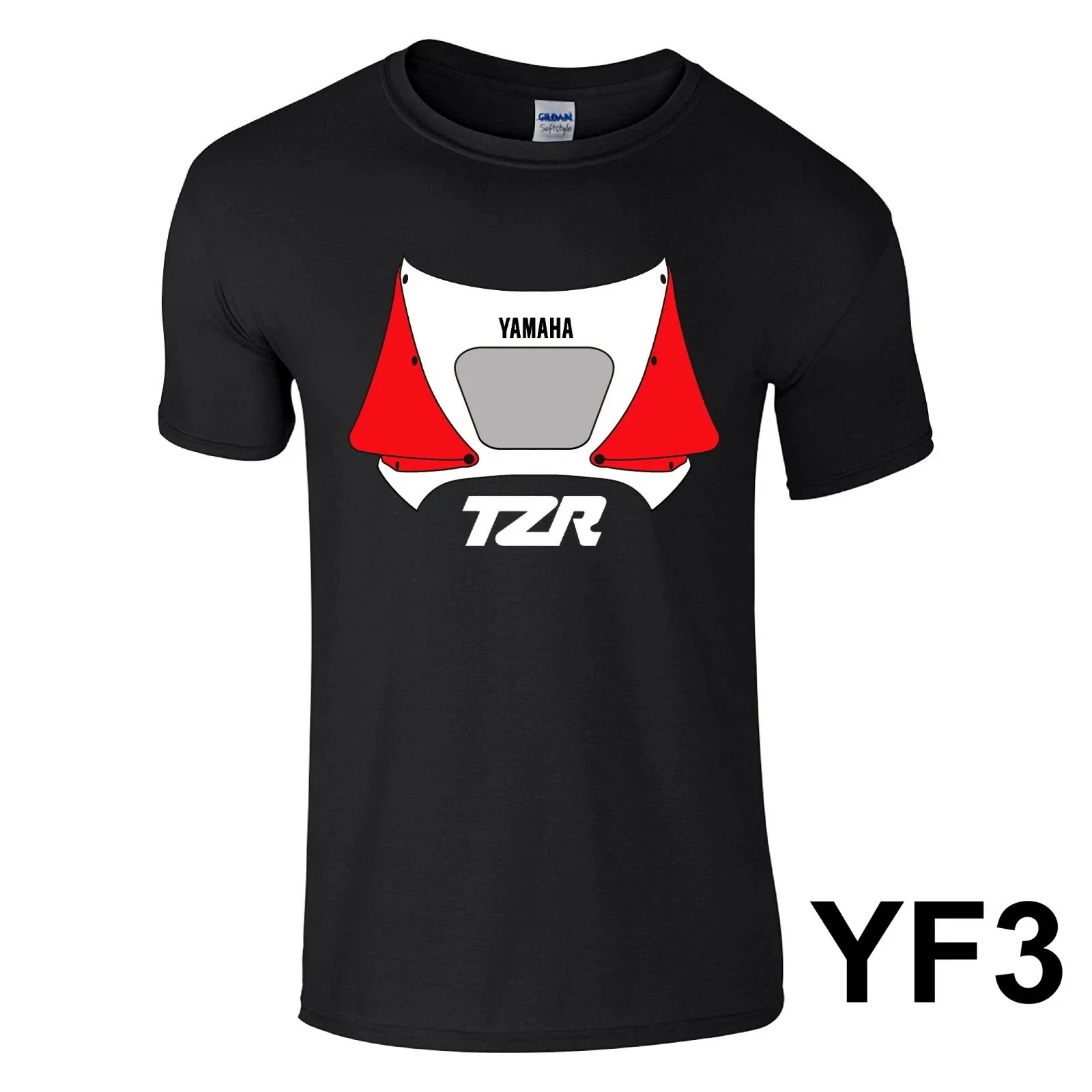 

Summer Yamaha Moto Locomotive Short-sleeved T-shirt Men's Women's Crew Neck T-shirt Cycling Clothes Half-sleeved T-shirt TZR 3ma