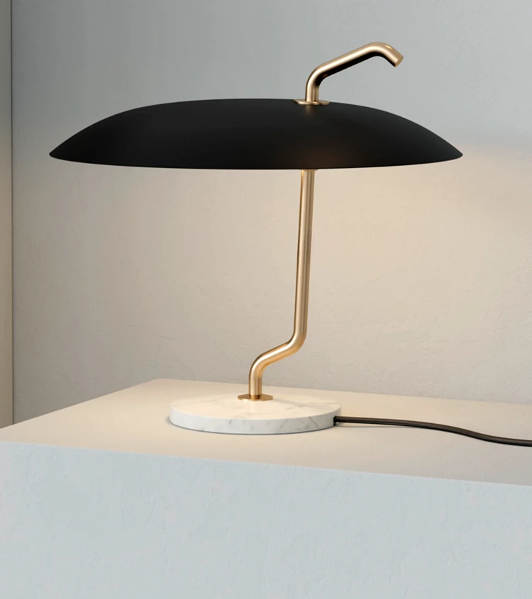 537 Table Lamp Living Room Bedroom Study High Quality Marble Table Lamp