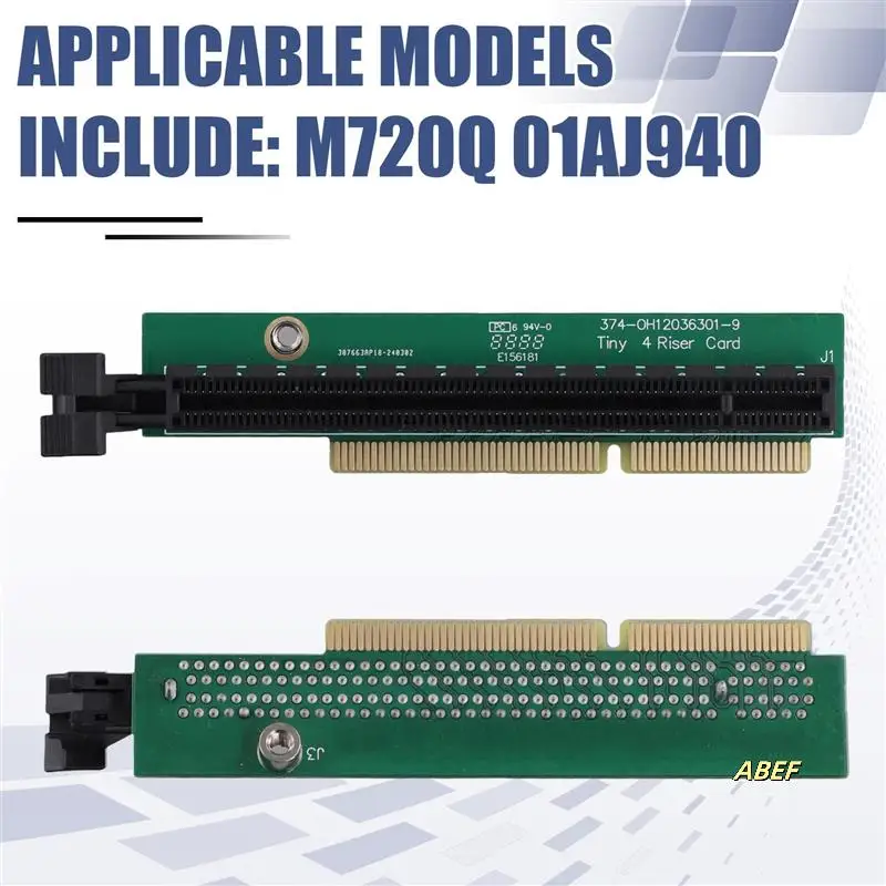 5X PCI-E графическая карта-адаптер Tiny 4 Riser Card для моделей Lenovo Tiny4 серии M720Q 01AJ940 PCIE Riser Card