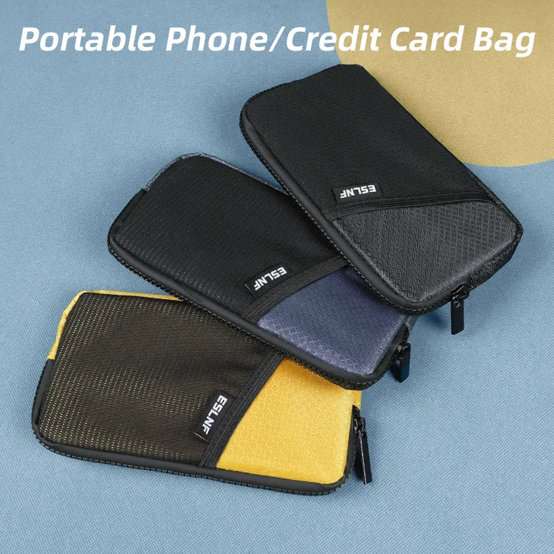 Portable Cycling Phone Bag Ultralight Road Bicycle Coin Bag Wear-resistant Credit Card Bag Bike Accessories
