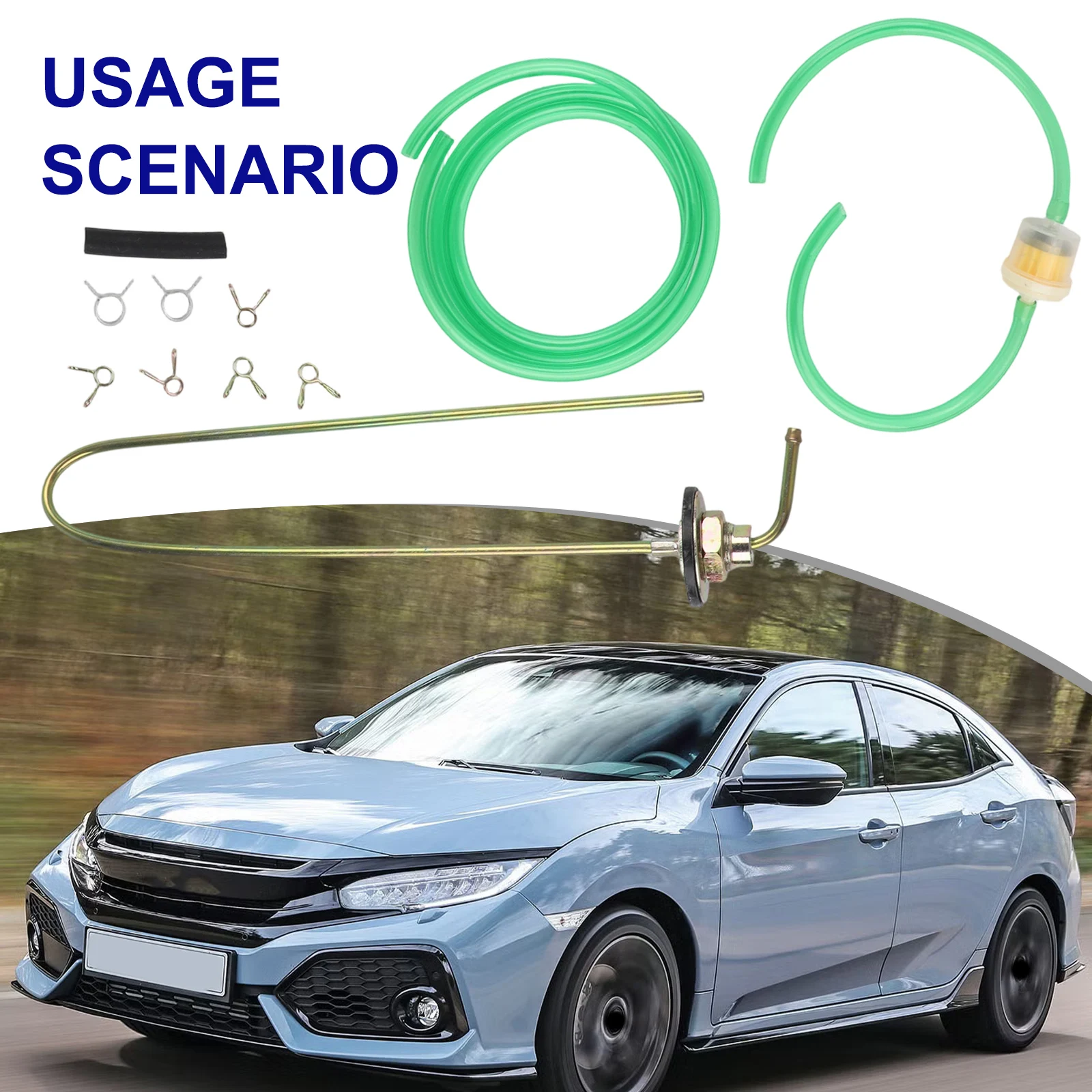 

Fuel Line Standpipe Kit with Filter for Chinese Diesel Heater Extra Capacity Tank Suitable for Camping RV and Mobile Use